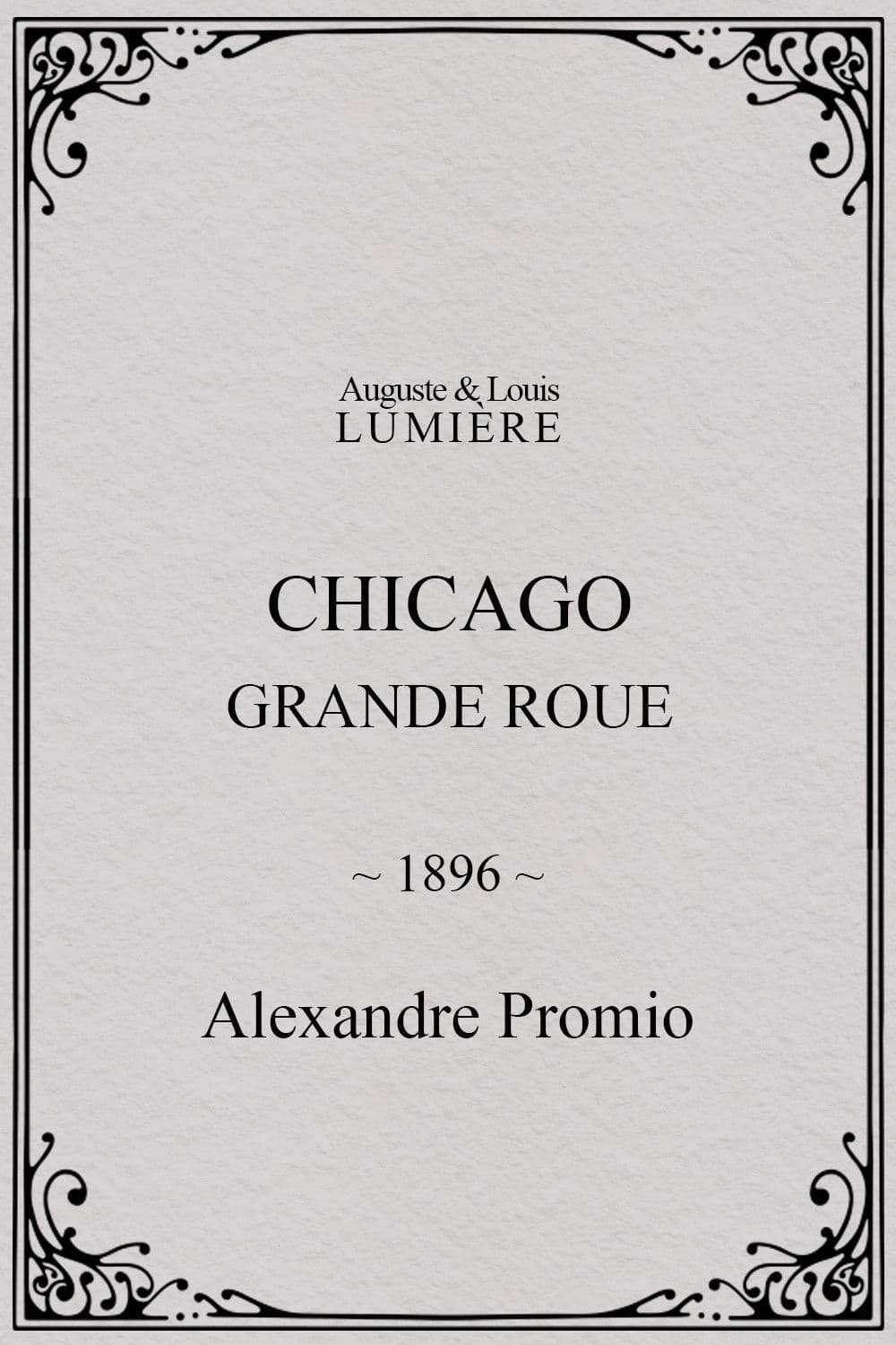 Chicago, Grande Roue